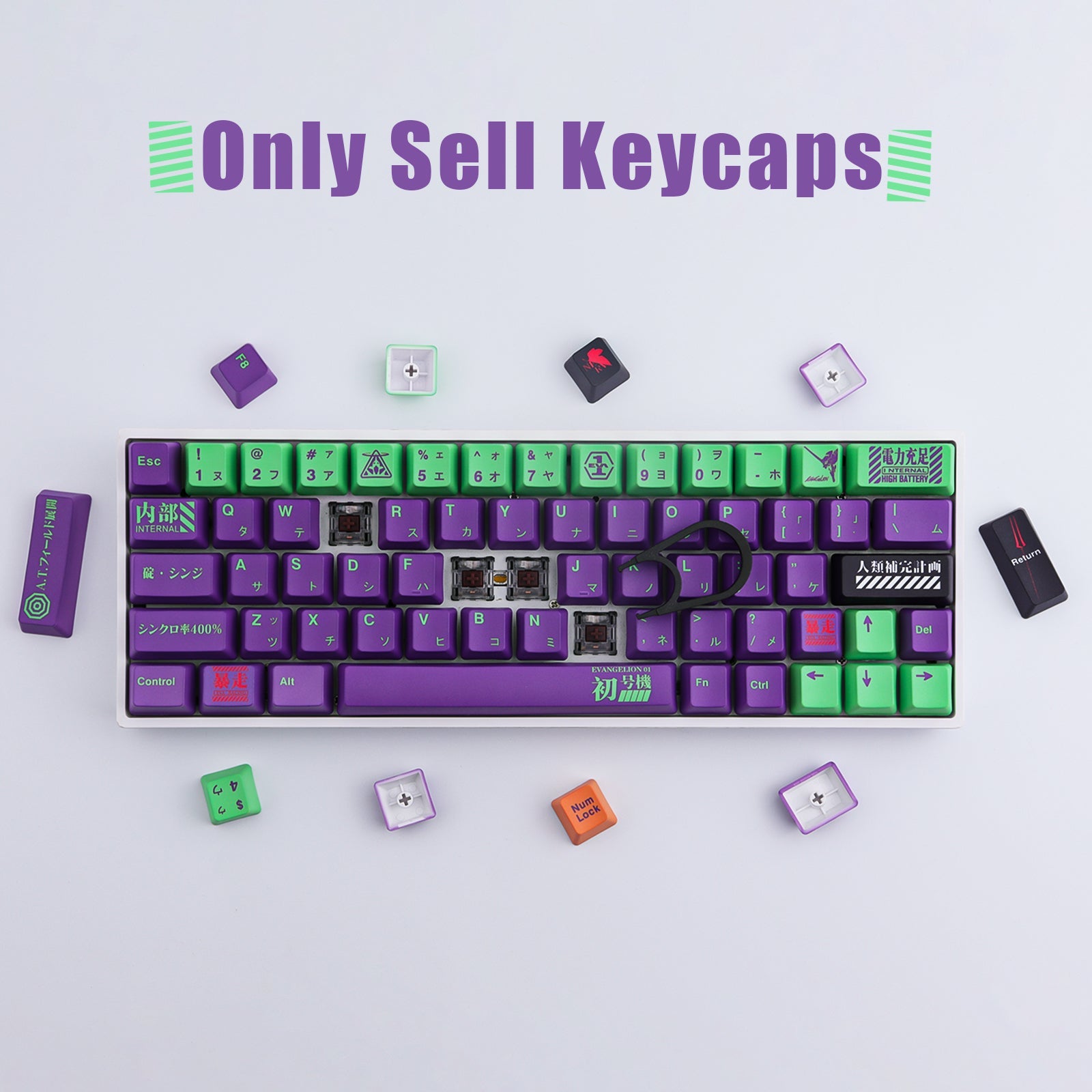 Eva Keycaps Set